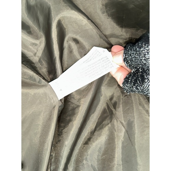 Ashley Blue Womens Camo Military Anorak Jacket Burgundy Faux Fur Collar Medium - Picture 7 of 10